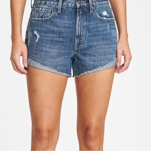 Pistola Distressed High waisted Kylee Jean Shorts Sz 31 REVOLVE